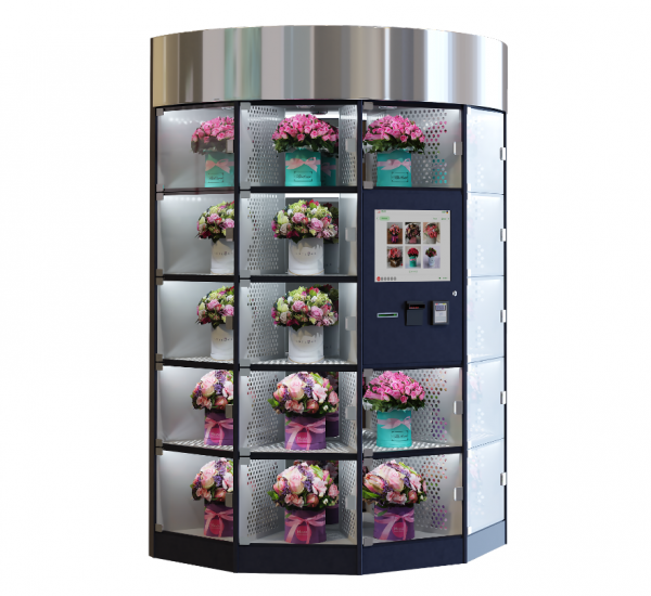 Blumenautomat Kristall by Flavura Verkaufsautomat, Warenautomat