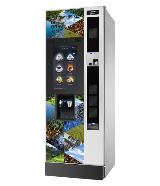 Necta Canto Touch by Flavura Kaffeeautomat, Kaffeevollautomat, Kaffeemaschine