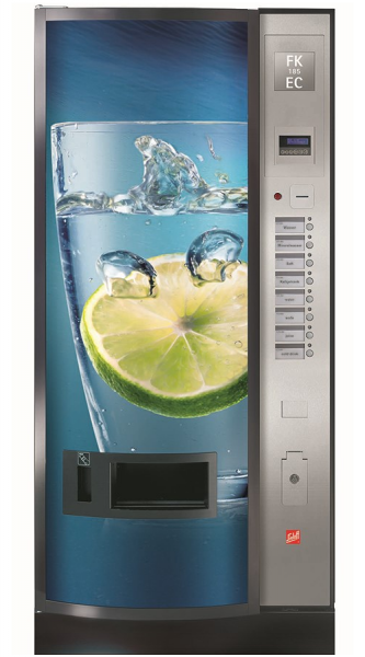 Sielaff FK 185 EC by Flavura: Kaltgetränkeautomat, Getränkeautomat, Verkaufsautomat