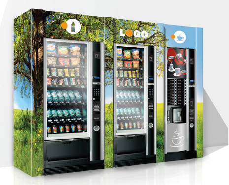 Umhausung &amp; Verkleidung Payer 03 aus Karton für Vending Automaten &amp; Automatenstationen by Flavura