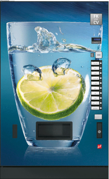 Sielaff FK 230 CV by Flavura: Kaltgetränkeautomat, Getränkeautomat, Verkaufsautomat