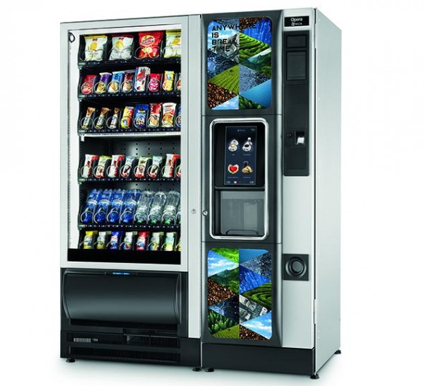 Necta Tango SL Opera Touch Vending Kombiautomat by Flavura: Master-Slave-Automat