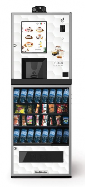 Bianchi Vending Kombiautomat LEI300 EVO + ARIA S EVO by Flavura Snackautomat, Kaffeeautomat